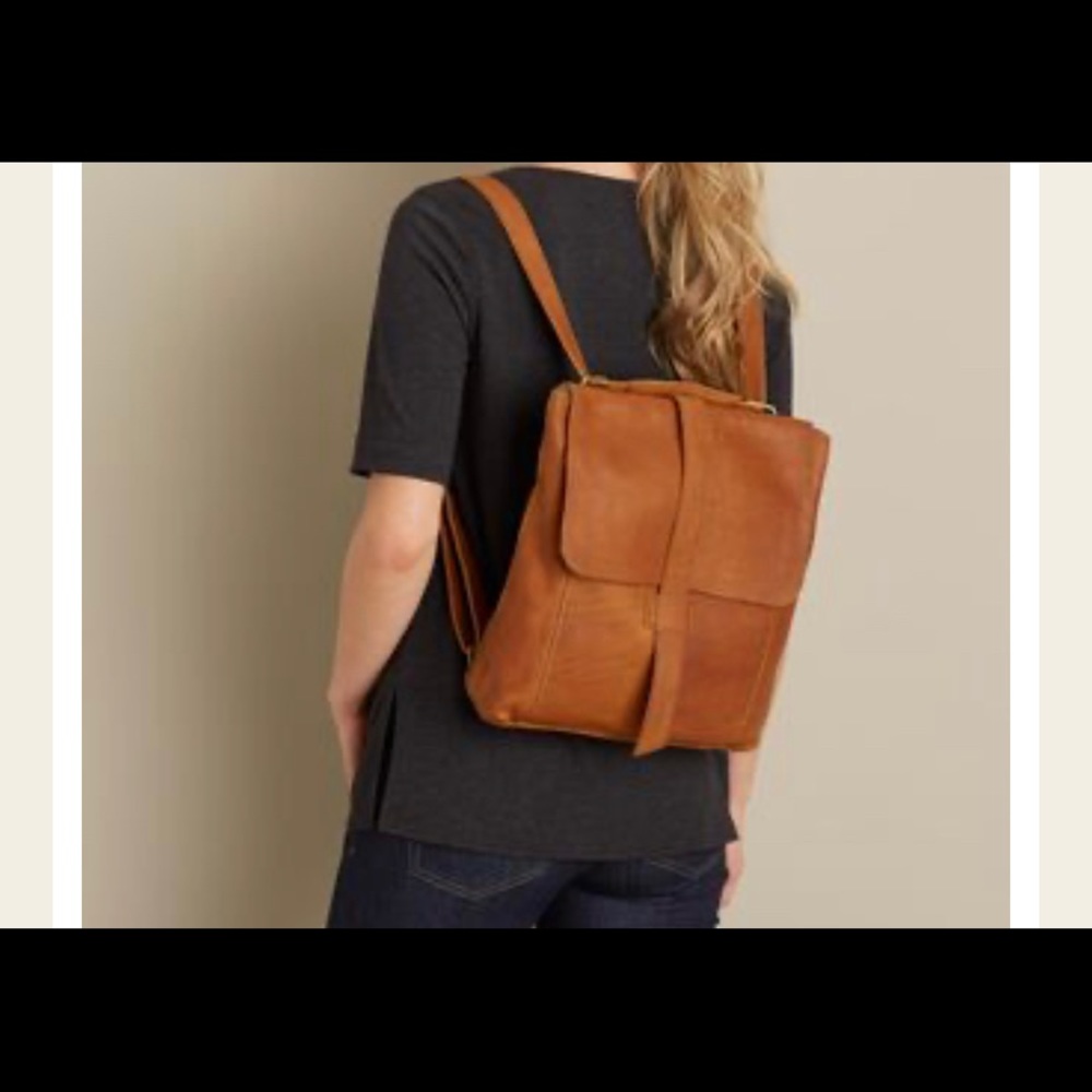 Duluth Leather Messenger Converts To A Backpack